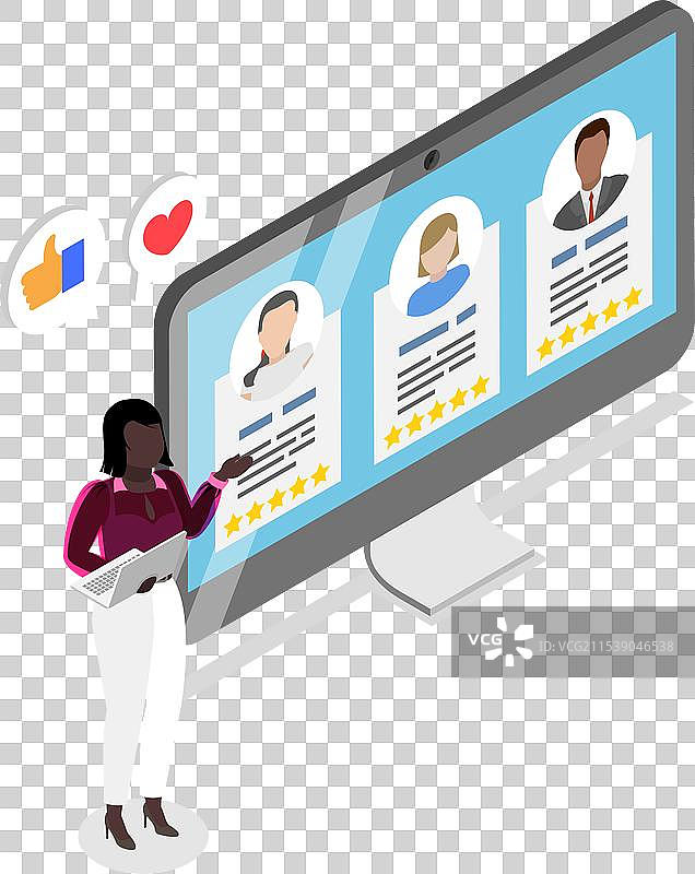 企业的三维等距平面图图片素材