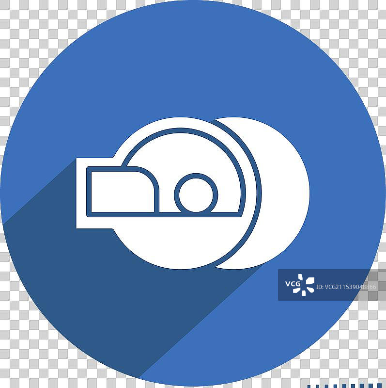 与医学符号相关的长形图像断层扫描图标图片素材