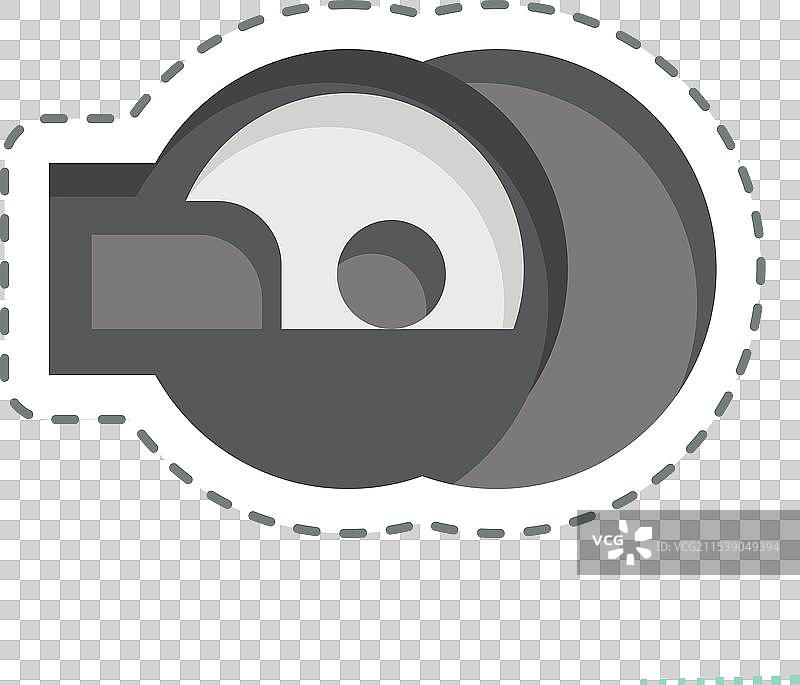 与医学相关的切线断层扫描贴纸图片素材