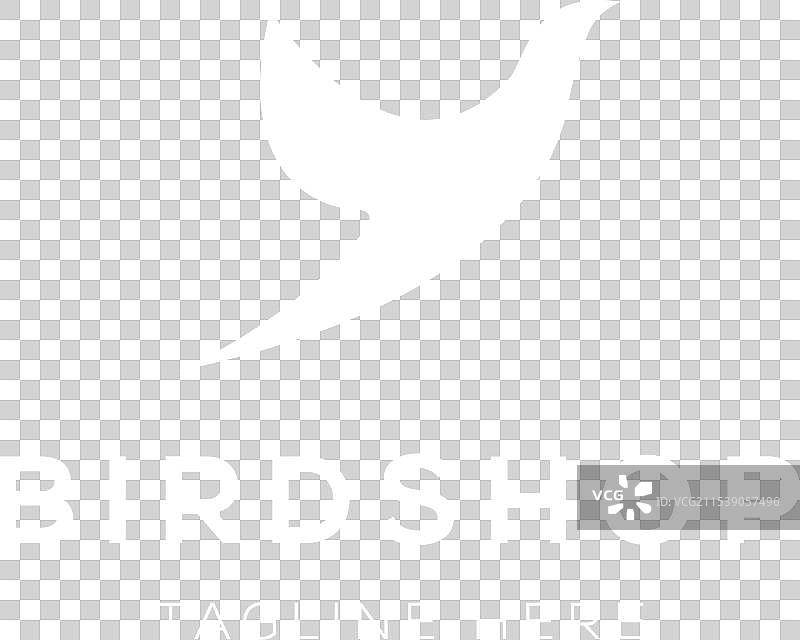 鸽子鸟标志设计或鸽子标志设计图片素材