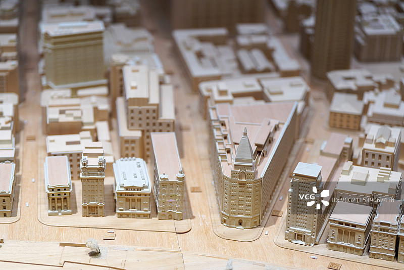 上海城市规划展示馆 外滩 建筑模型图片素材