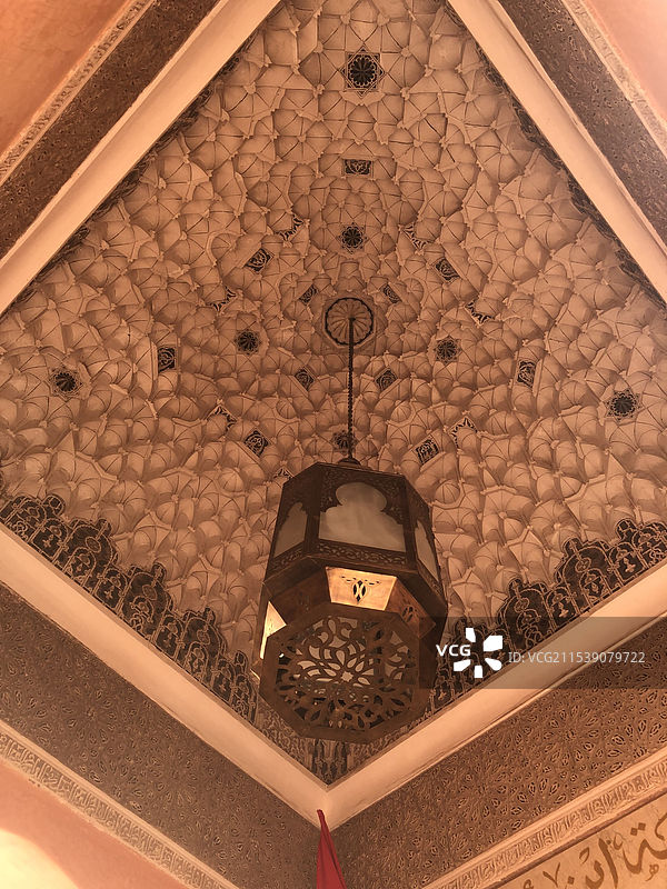 摩洛哥马拉喀什伊斯兰建筑图片素材