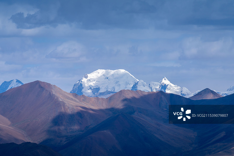 希夏邦马峰图片素材