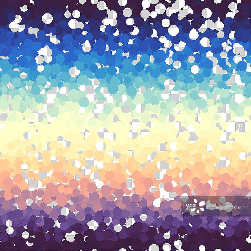 抽象无缝圆形图案图片素材