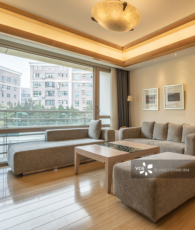 公寓式酒店豪华套间展示图片素材