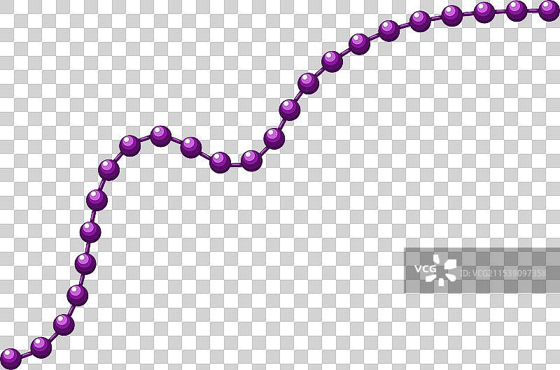 狂欢节彩色珠子图片素材