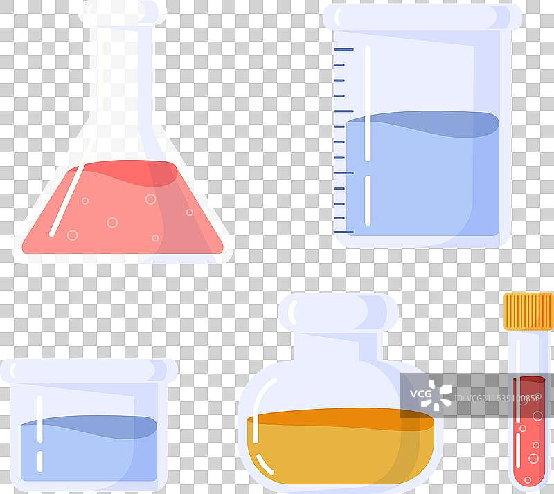 实验室化学试管套装图片素材