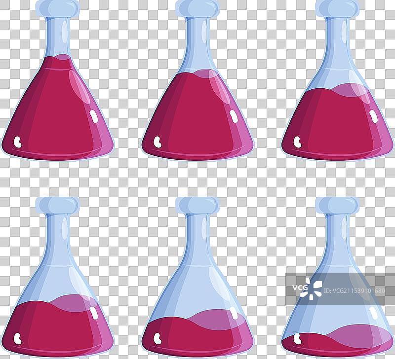 魔法药水玻璃管透明容器图片素材
