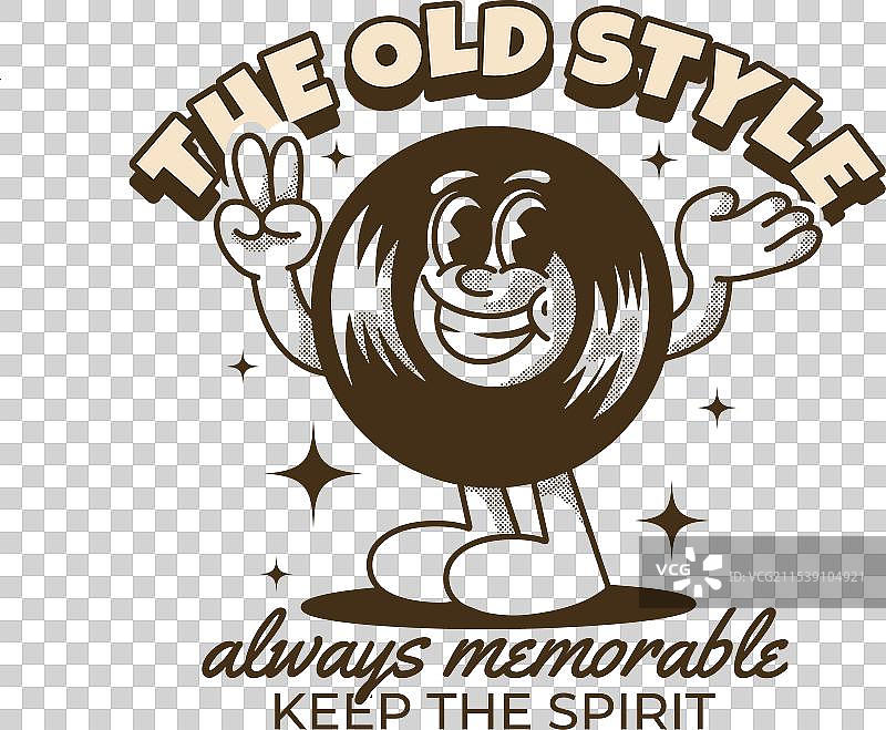 老式的经典记忆角色，采用乙烯基材质图片素材