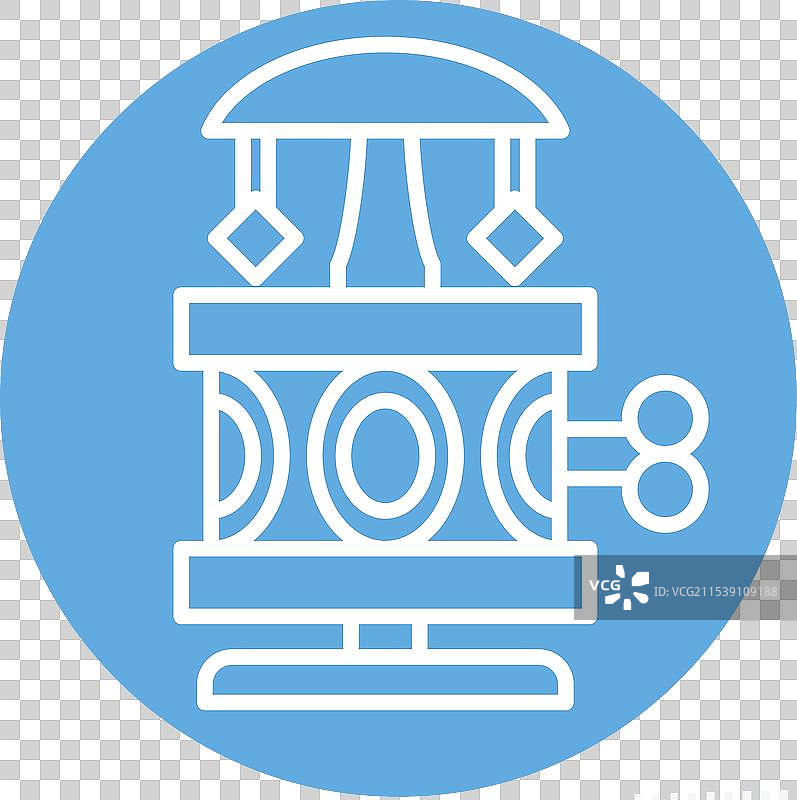 与复古装饰相关的音乐盒图标图片素材