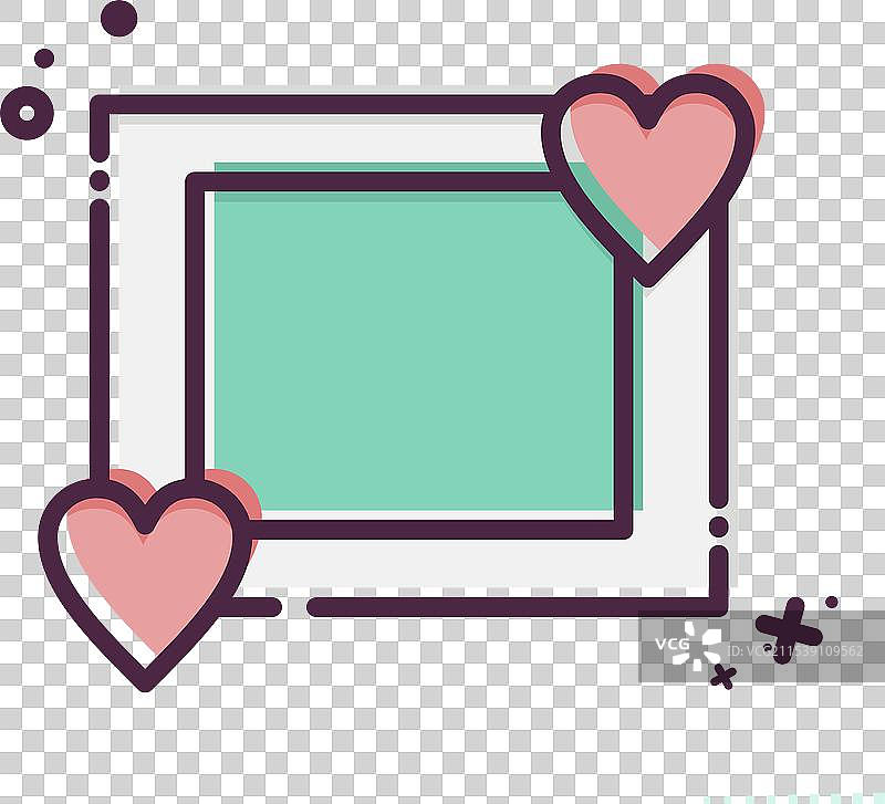 与复古装饰相关的图标画框图片素材