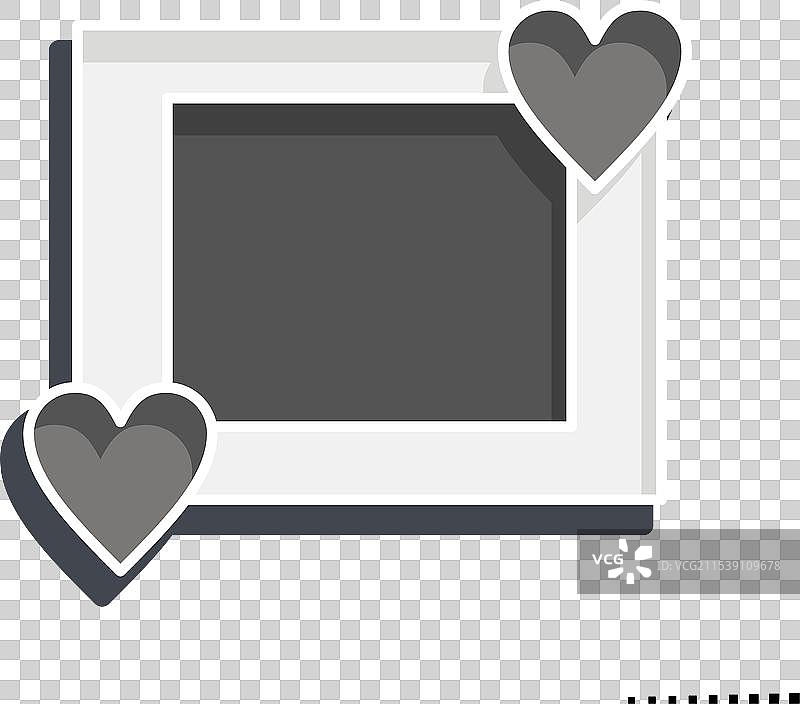 与复古装饰相关的图标画框图片素材