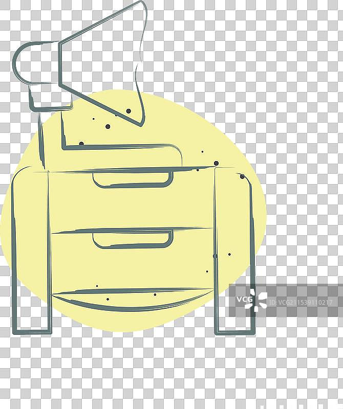 与复古装饰相关的复古声音图标图片素材