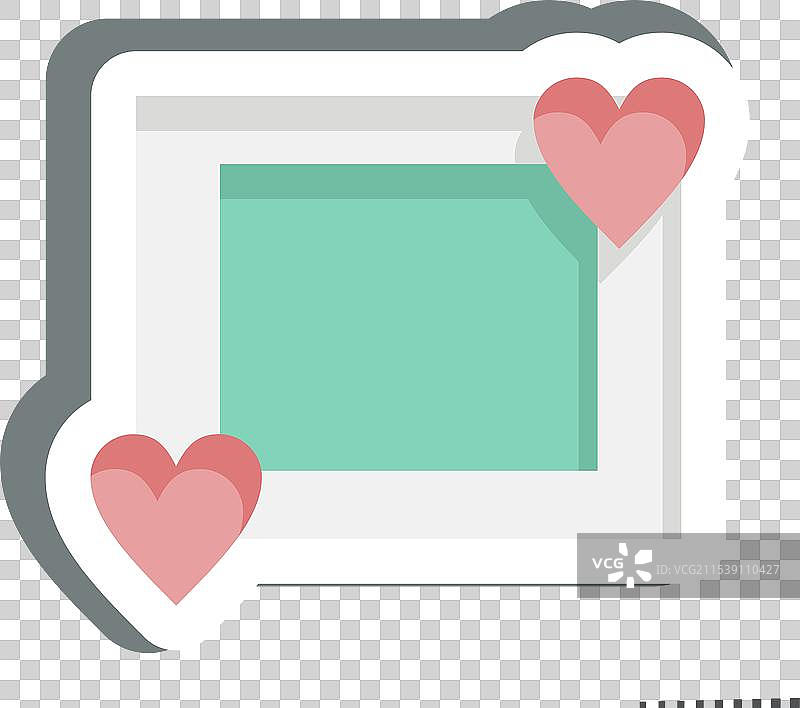 与复古相关的贴纸相框图片素材