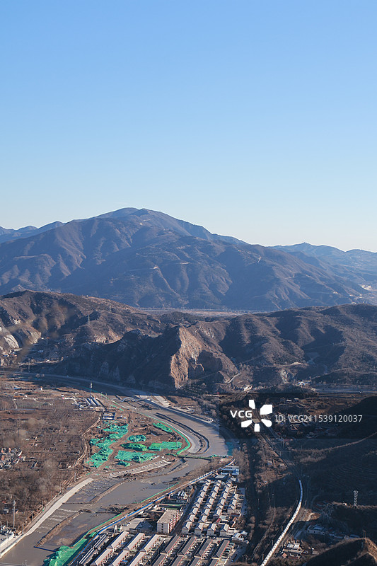 马致远故居周围山景图片素材