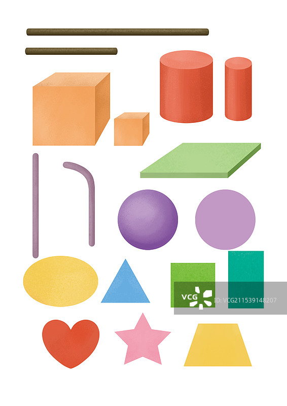 各种形状图片素材