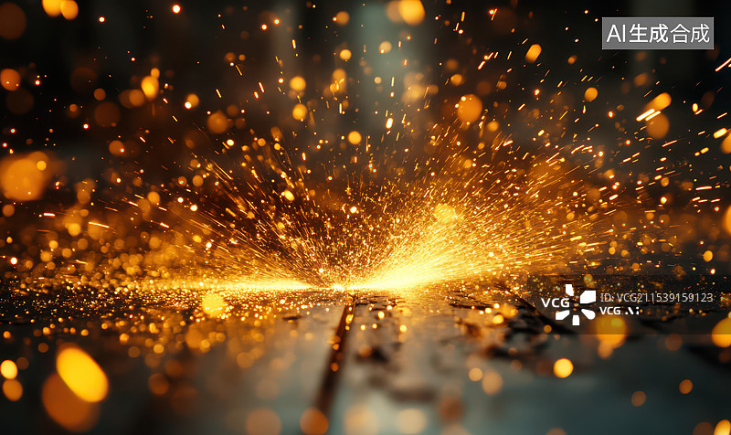 【AI数字艺术】数控车床机加工图片素材