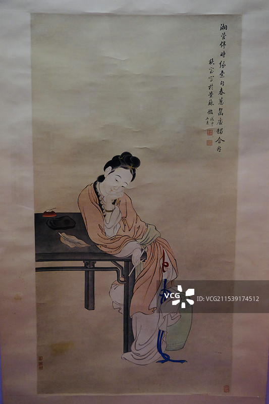 清案边索句图图片素材