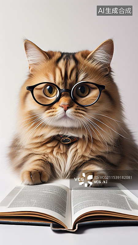 【AI数字艺术】可爱的猫主题背景图图片素材