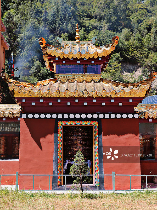 松潘川主寺图片素材