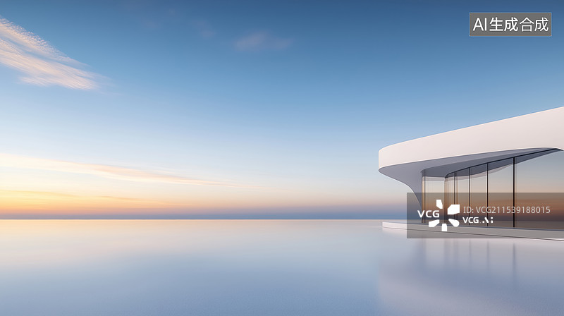 【AI数字艺术】现代城市建筑与广场图片素材