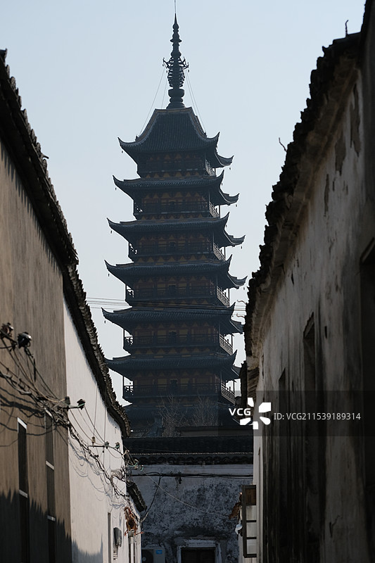 常熟方塔图片素材
