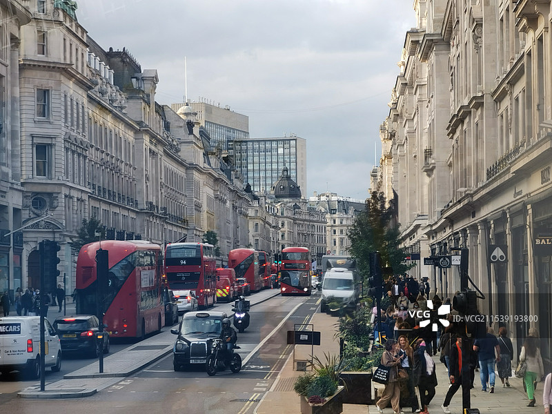英国伦敦摄政街图片素材