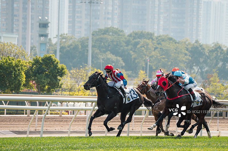 香港赌马图片素材