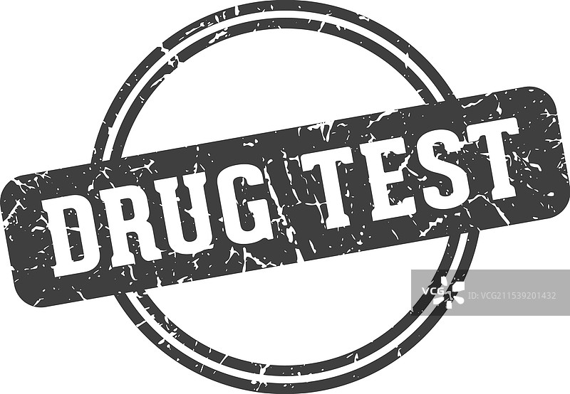 药物测试印章图片素材