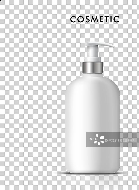 化妆液体肥皂瓶图片素材