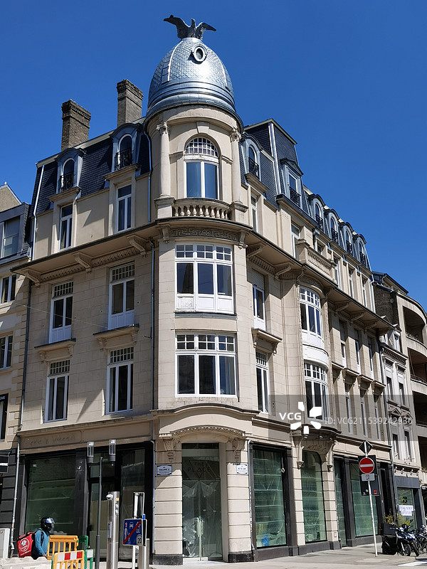 欧洲卢森堡国城市街道建筑风景图片素材