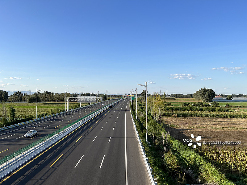 京雄高速河北段图片素材