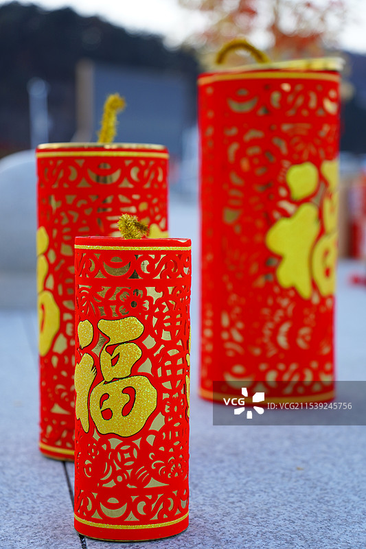 红色爆竹图片素材