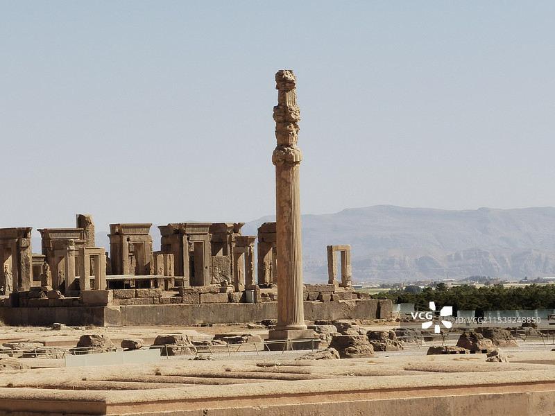 伊朗波斯波利斯古城遗址图片素材