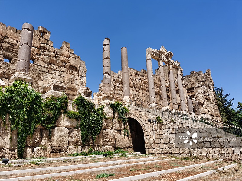 黎巴嫩巴勒贝克遗址图片素材