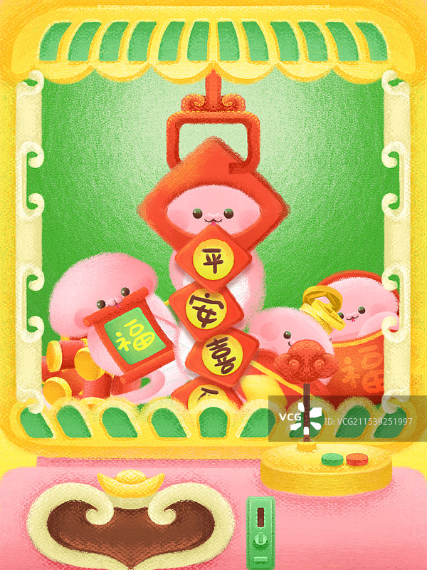 蛇年可爱卡通形象图片素材