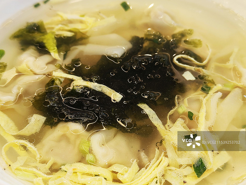 鲜肉小馄饨图片素材