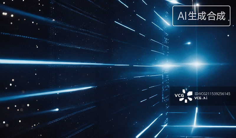 【AI数字艺术】未来之光图片素材