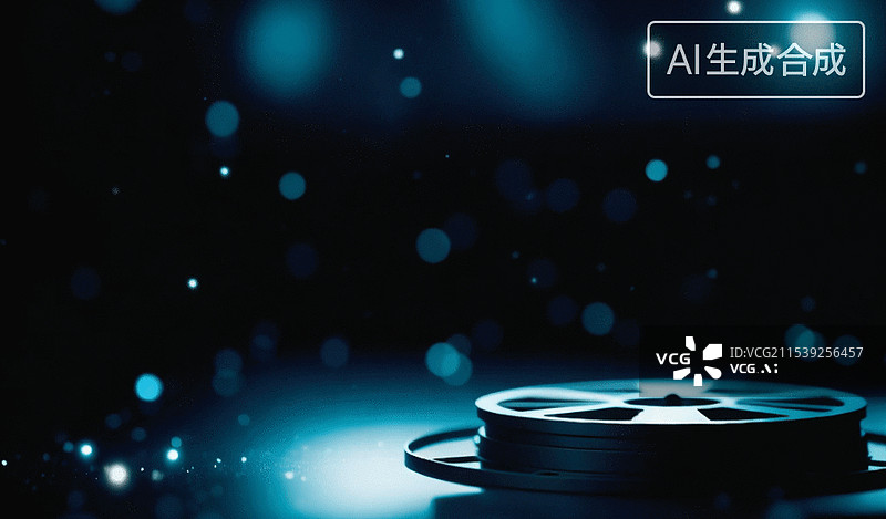 【AI数字艺术】电影胶卷图片素材