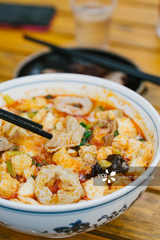 西安葫芦头泡馍图片素材