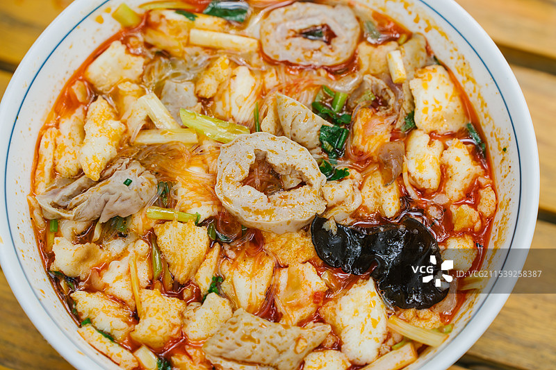 西安葫芦头泡馍图片素材