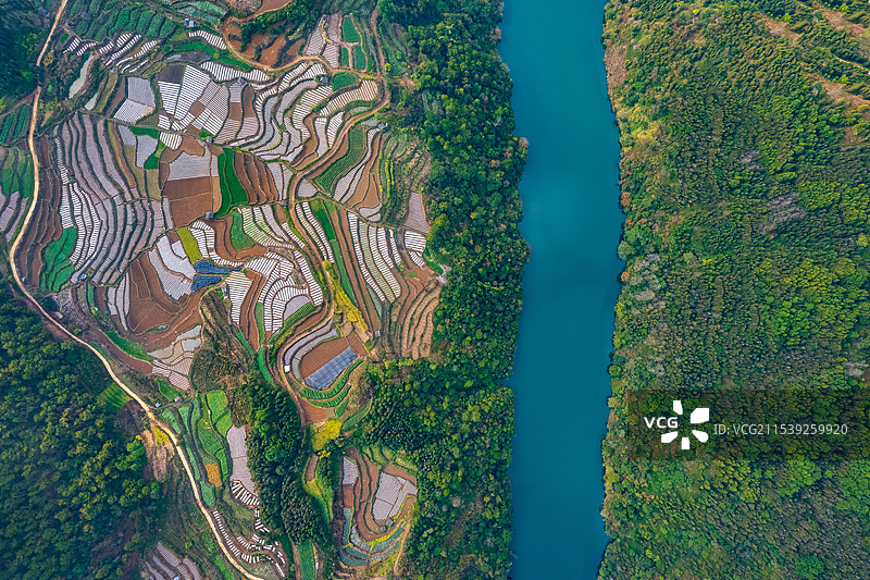 美丽乡野——云南保山潞江坝图片素材