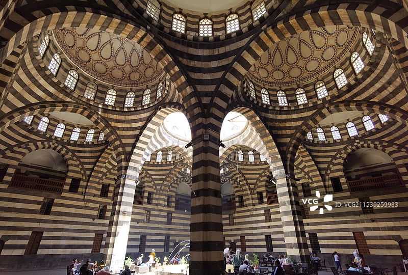 叙利亚大马士革阿萨德帕夏古驿站 (Khan As’ad Pasha)图片素材