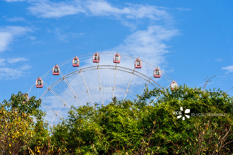 武汉东湖摩天轮图片素材