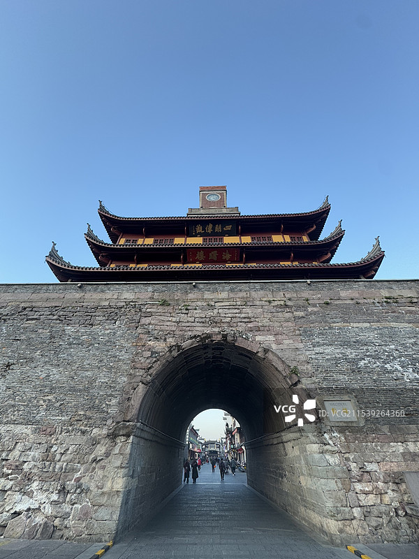 宁波鼓楼图片素材