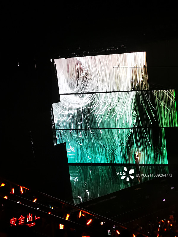 广西南宁杨丞琳演唱会图片素材