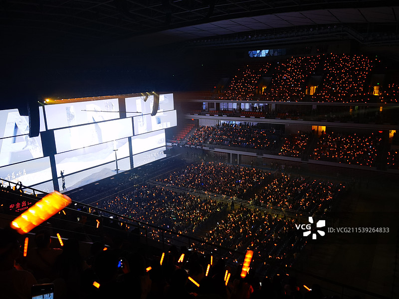 广西南宁杨丞琳演唱会图片素材