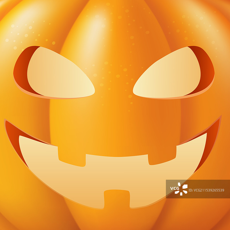 万圣节南瓜搞笑面孔特写秋季图片素材