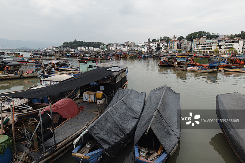 鳌江渔港图片素材