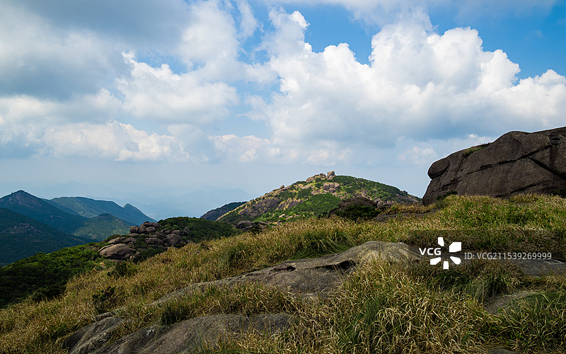 泉州市德化石牛山风光图片素材